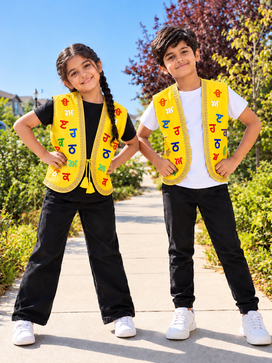 Kids' Boy Bhangra Vest