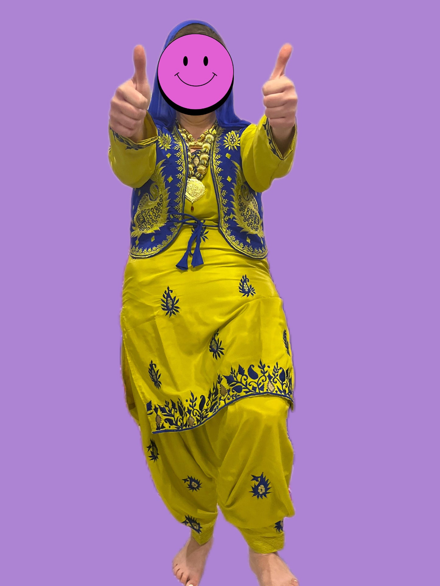 WOMENS LEMON/BLUE & Accessories