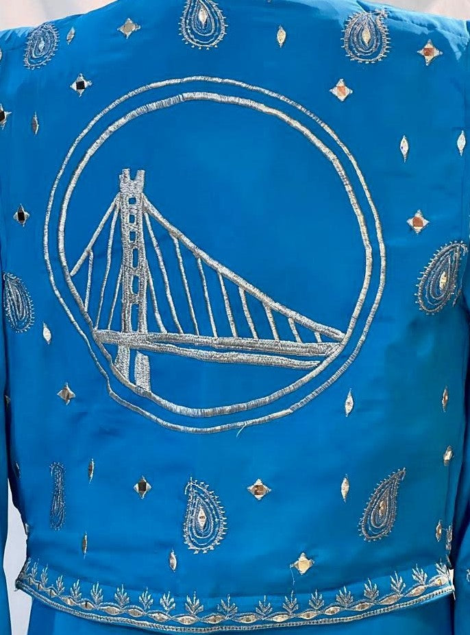 MENS BLUE/SILVER