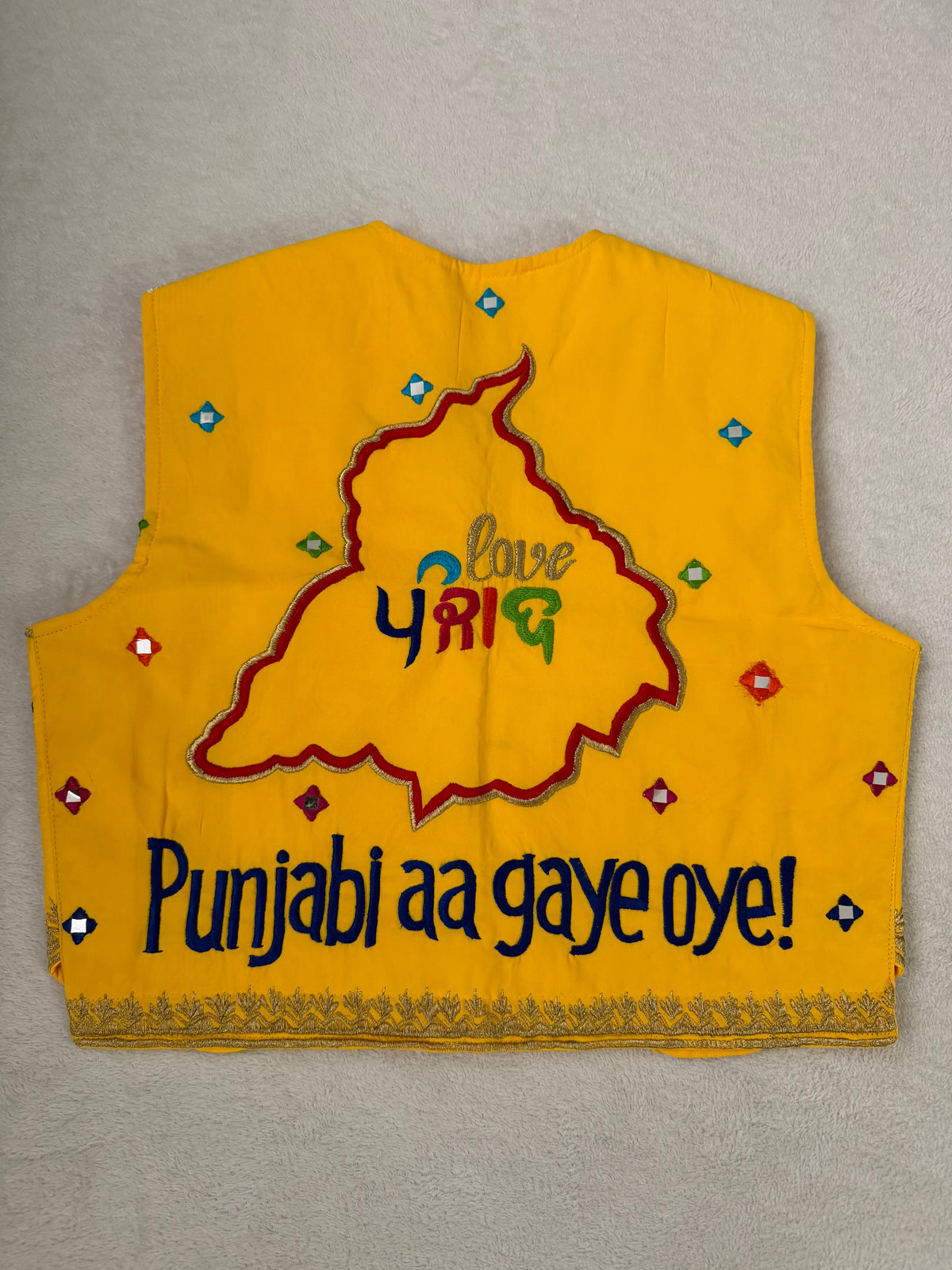 Kids' Boy Bhangra Vest