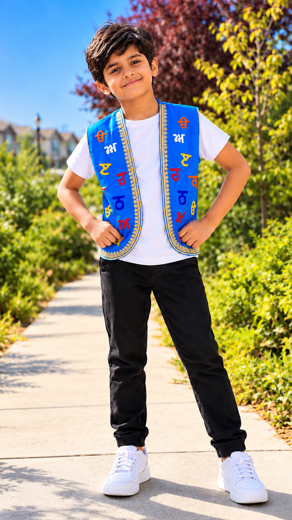 Kids' Boy Bhangra Vest