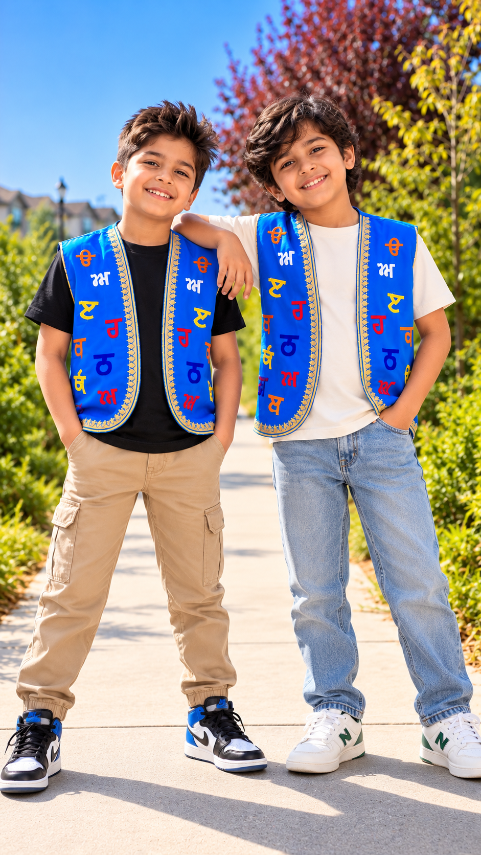 Kids' Boy Bhangra Vest