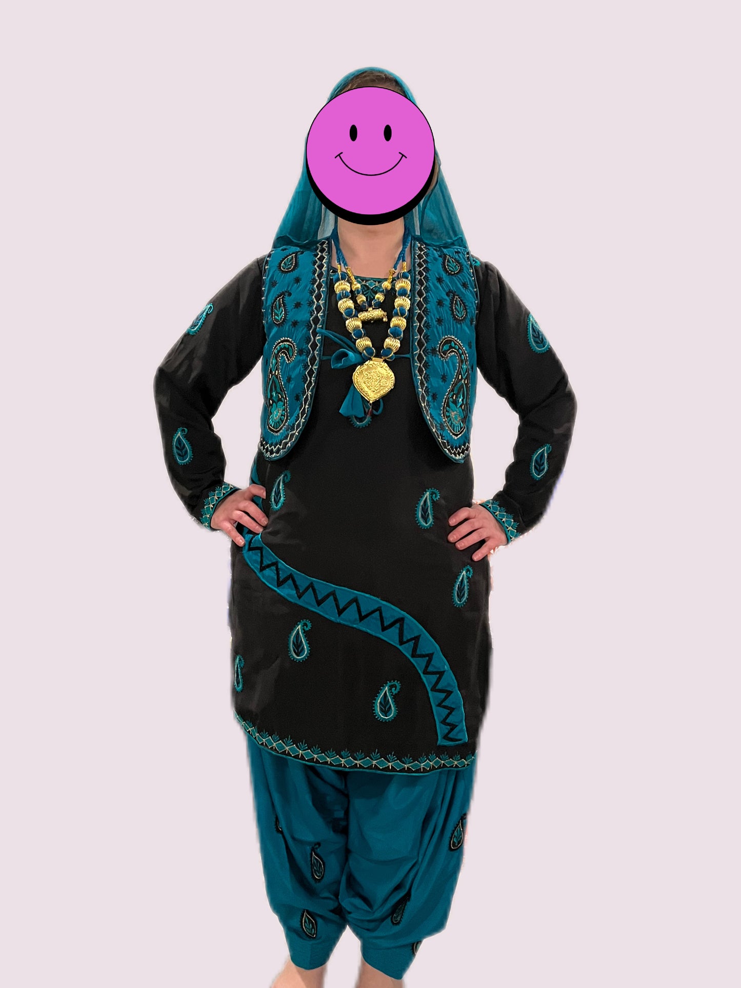 WOMENS BLACK/PEACOCK & Accessories